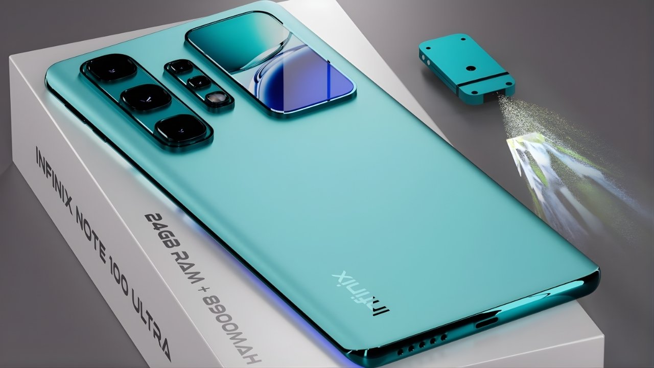 Infinix Note 100 Ultra Projector: el smartphone futurista que sorprende con proyector integrado, cámara de 300MP, batería de 8900mAh y 24GB de RAM